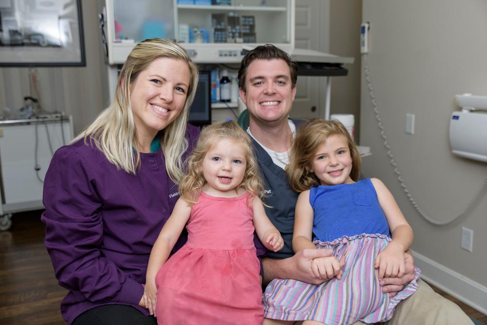 Dr. Stephanie and Patrick Hamper with Family